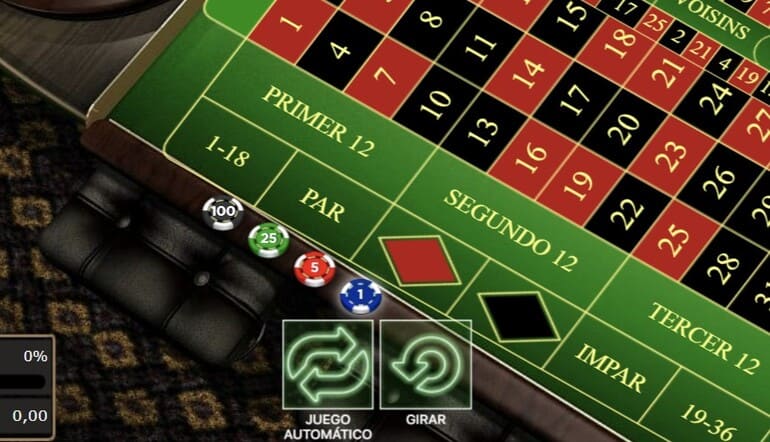 Ruleta demo | 888 Casino